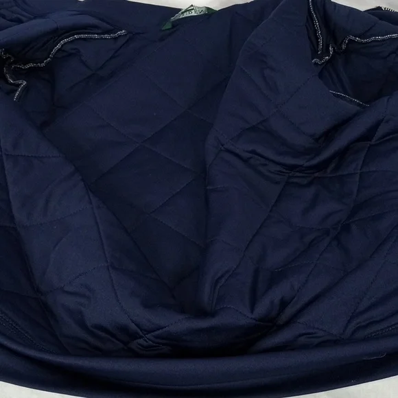 Ralph Lauren Navy Quilted Bomber Jacket - Picture 14 of 16